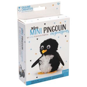 kit pompon pingouin