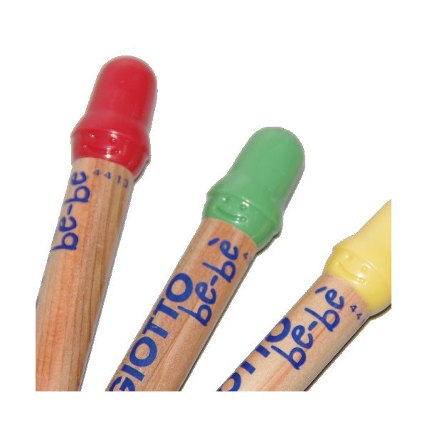 Crayons GIOTTO bébé - Étui de 6 Maxi crayons de couleur - Crayon