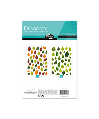 Decoraty, Sachet de 20 planches Feuilles - Multicolore