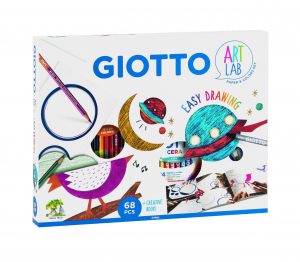 Giotto- Art Lab Easy Drawing Set de coloriage.