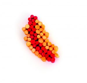 Aimants de fast food En Pixel Corn - Set De Bricolage