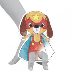 graffy puppet, animaux super héros