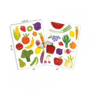 Gommette Baby, fruits et légumes